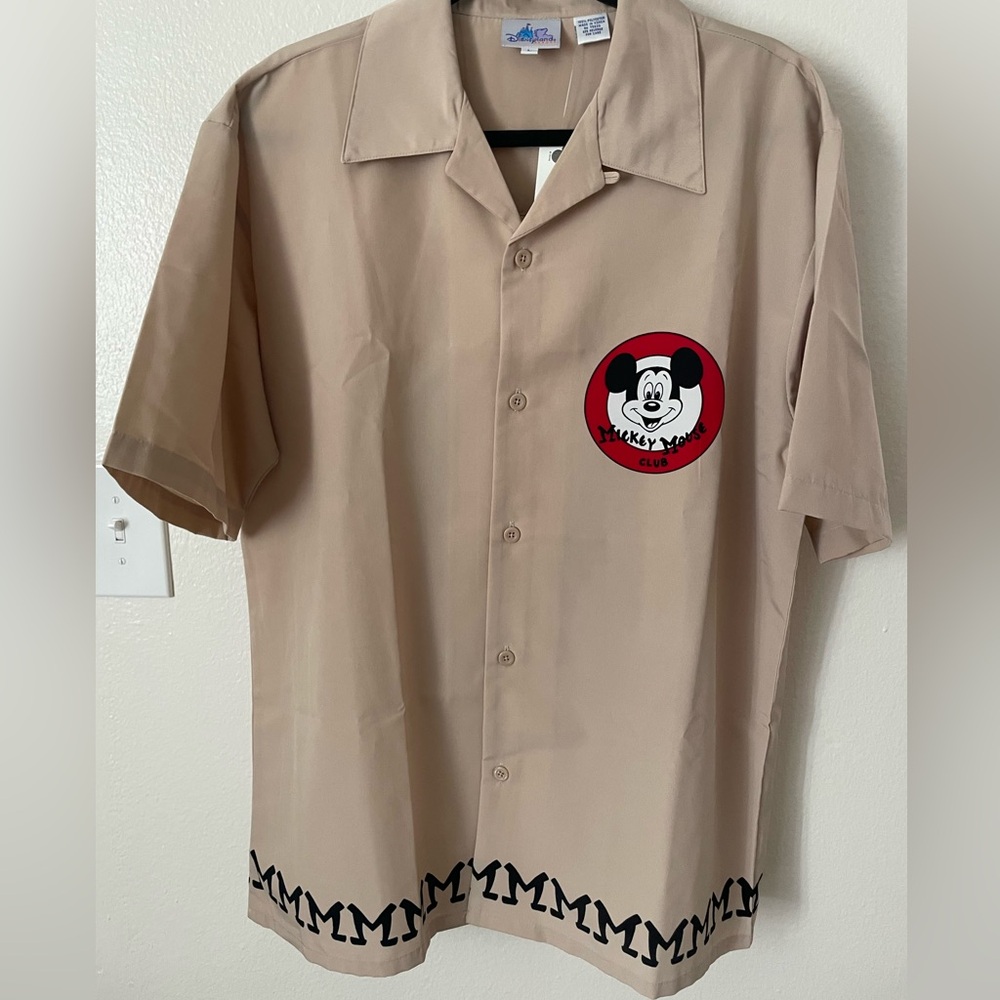 Mickey Mouse The Club Tan Shirt